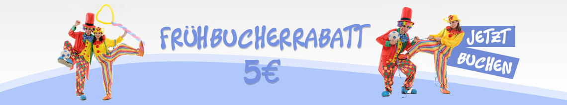 Frühbucher Rabatt 5€